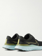 Nike Running - React Infinity Run 3 Flyknit Sneakers - Green