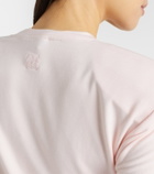Magda Butrym Cropped floral-appliqué T-shirt
