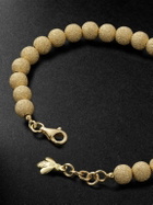 Carolina Bucci - Florentine Finish 18-Karat Gold Beaded Bracelet