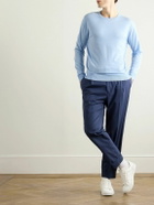 Peter Millar - Excursionist Flex Merino Wool-Blend Sweater - Blue