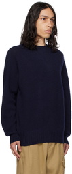 YMC Navy Suedehead Sweater