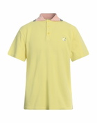Maison Kitsuné Mens Polo shirt in Yellow