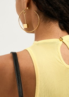 Jacquemus Les Créoles Nodo Mismatched Hoop Earrings - Gold - One Size