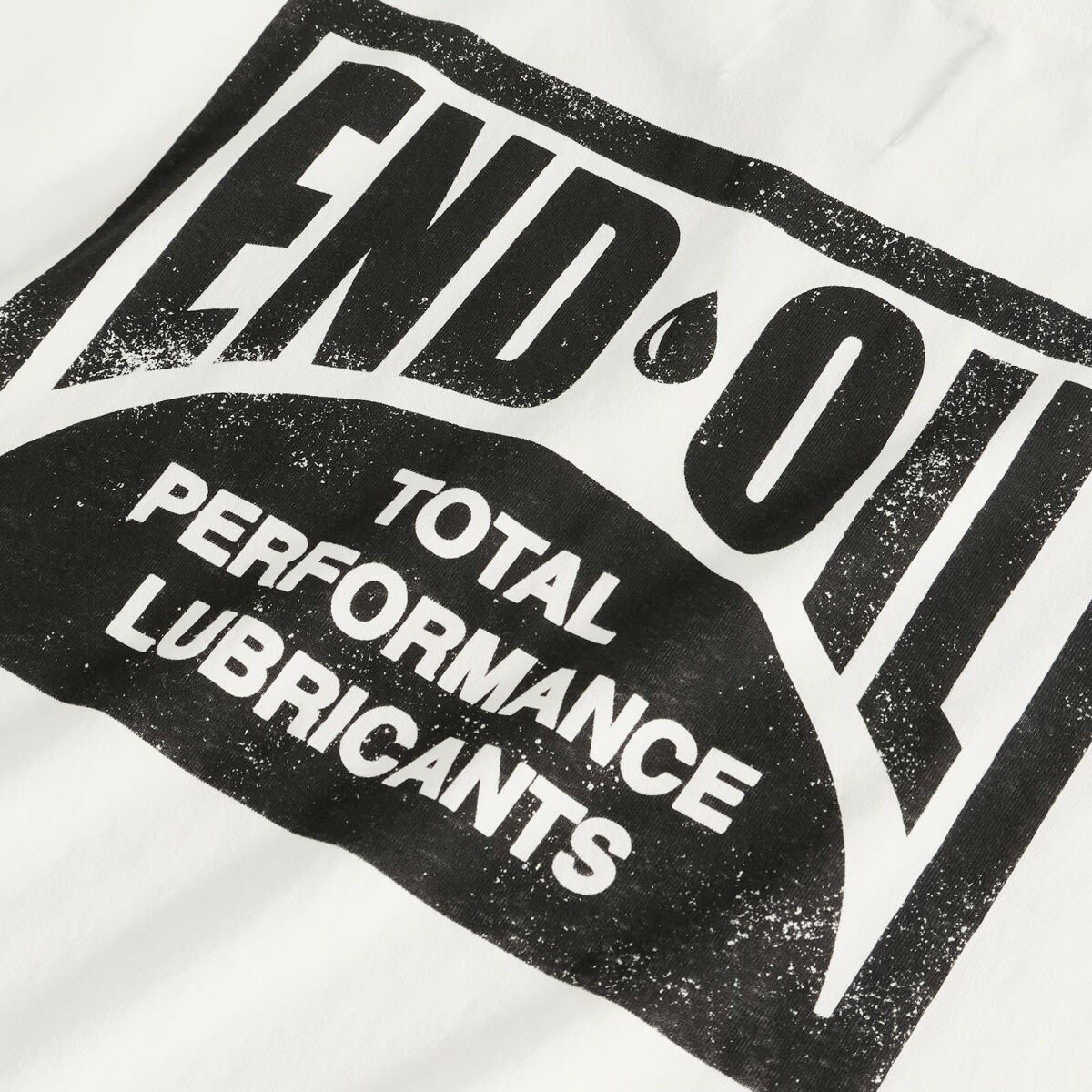 END. Oil T-Shirt in Ecru