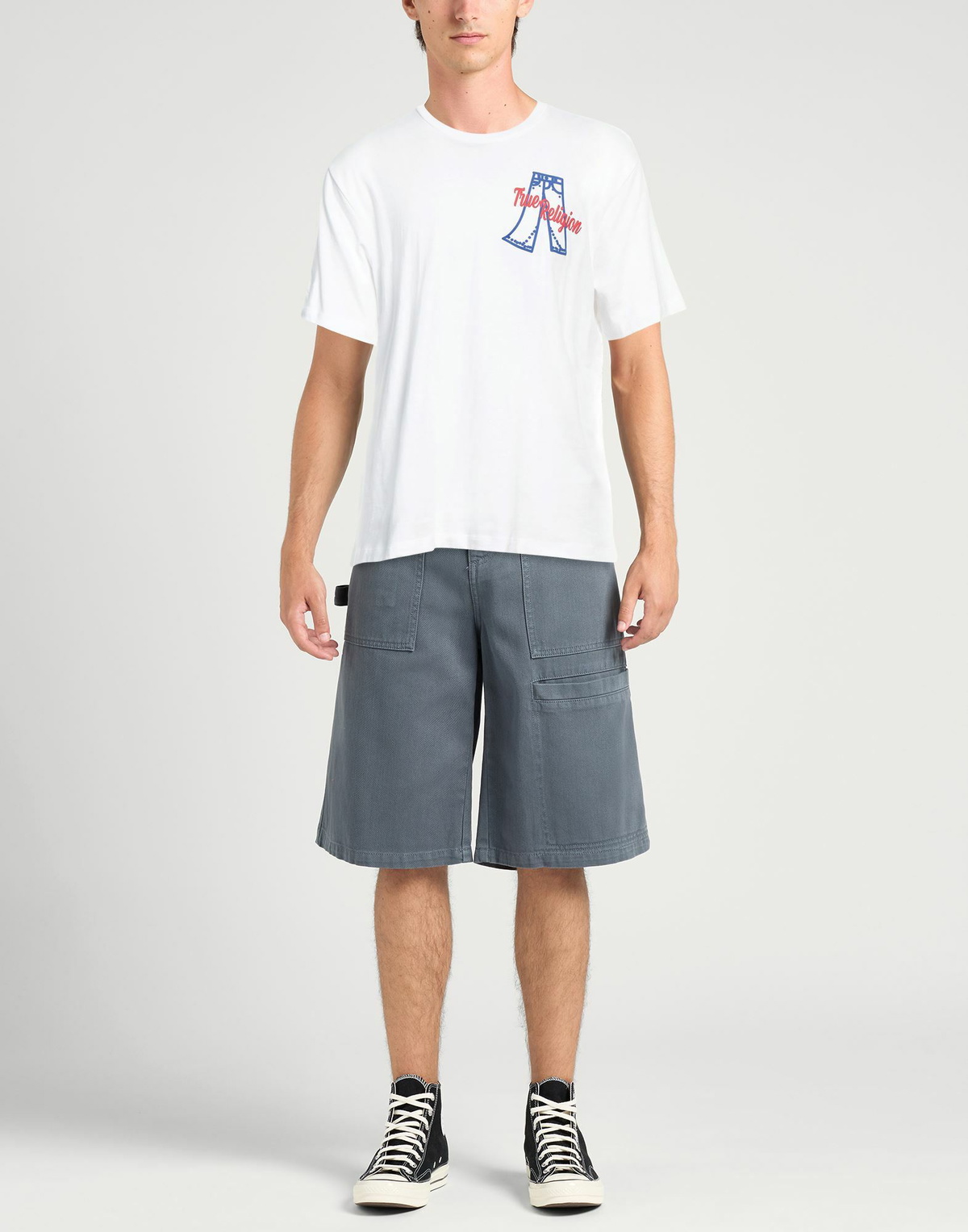 True Religion Mens T-shirt in White
