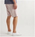 Oliver Spencer Loungewear - York Supima Cotton-Jersey Drawstring Shorts - Purple