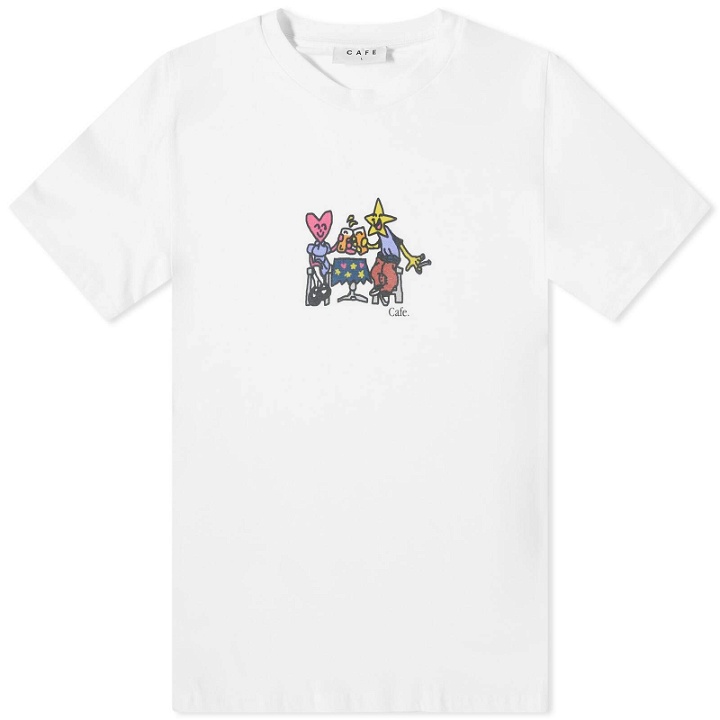 Photo: Skateboard Cafe Men's Cheers T-Shirt in White