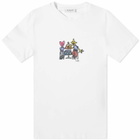 Skateboard Cafe Men's Cheers T-Shirt in White