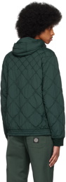 Stone Island Green Quilted Jacket