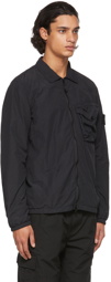 Stone Island Black Polartec® Alpha® Naslan Light Overshirt Jacket