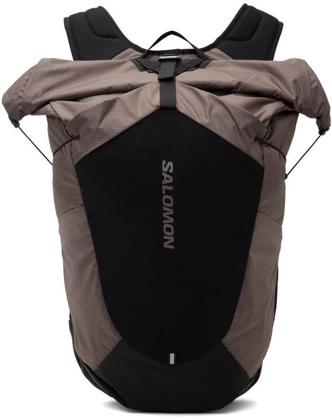 Photo: Salomon Gray & Black ACS 20 Backpack