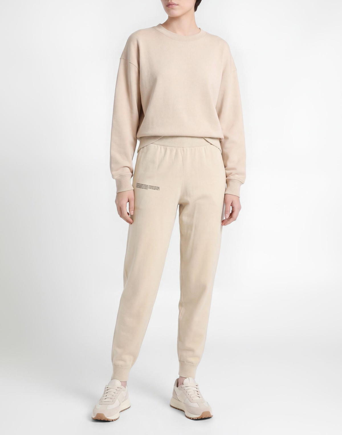 Pangaia Womens Pants in Beige