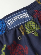 Vilebrequin - Moorea Straight-Leg Mid-Length ECONYL® Swim Shorts - Blue