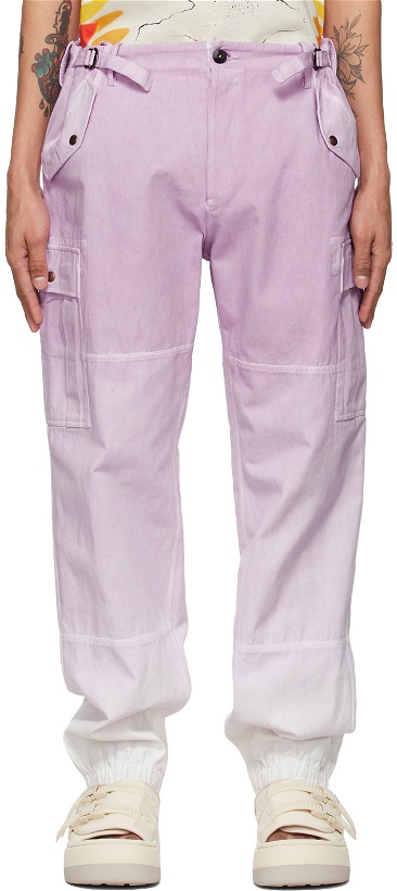 Photo: Faith Connexion Purple Tie & Dye Cargo Pants