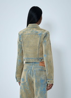 Acne Studios Flocked Denim Jacket