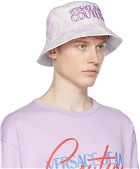 Versace Jeans Couture Pink & Blue Tie-Dye VJC Bucket Hat