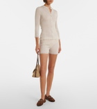 Gucci Lace-trimmed wool cardigan