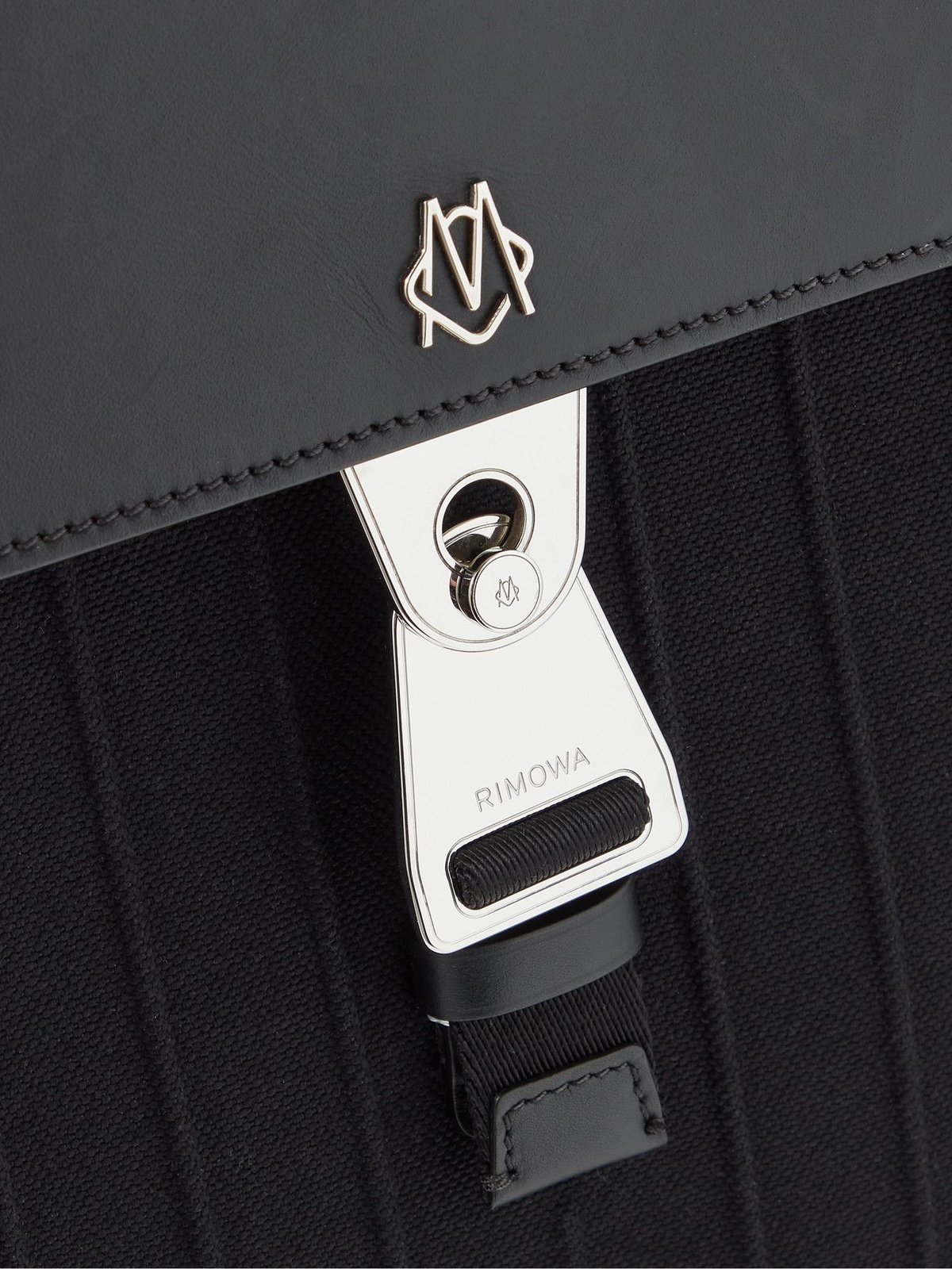 RIMOWA - Leather-Trimmed Canvas Backpack