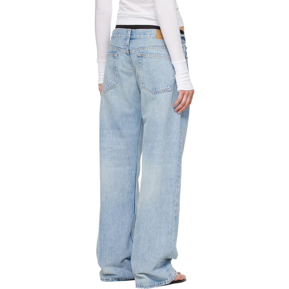 Raimundo Langlois Blue Bootcut Jeans