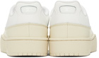 Diesel White & Beige S-Tracker-D Low Sneakers