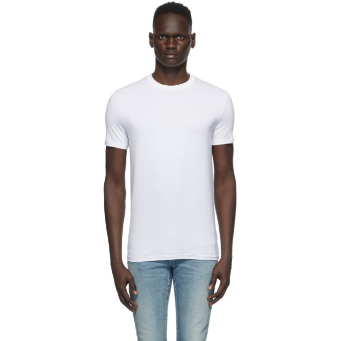 Photo: Dsquared2 Two-Pack White Crewneck T-Shirt