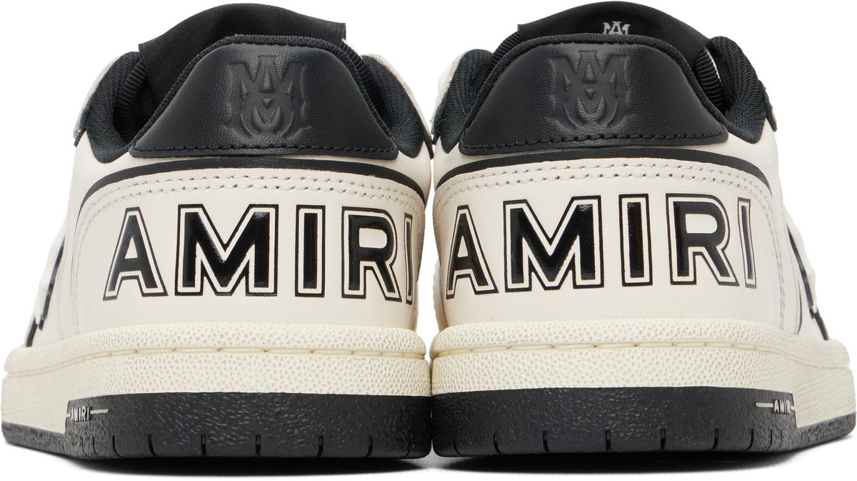 AMIRI Off-White & Black Newport Sneakers Amiri