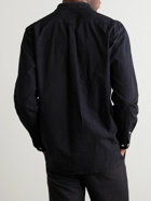 Norse Projects - Osvald Garment-Dyed Cotton and TENCEL™ Lyocell-Blend Shirt - Black