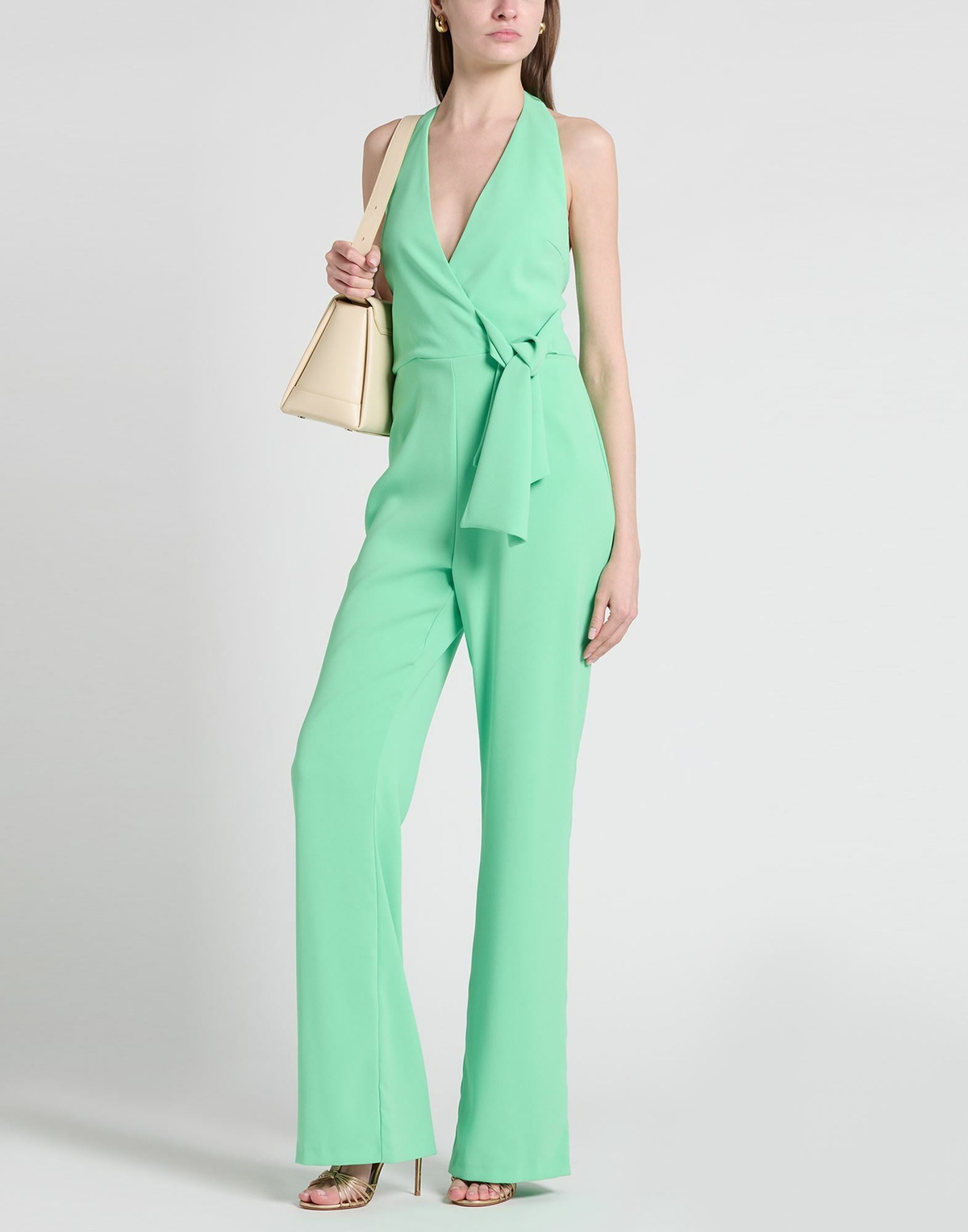 Pinko Womens Jumpsuit Light in Green