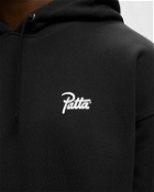 Patta Palmistry Boxy Hooded Sweater Black - Mens - Hoodies