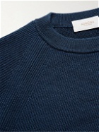 Agnona - Ribbed Cashmere Sweater - Blue