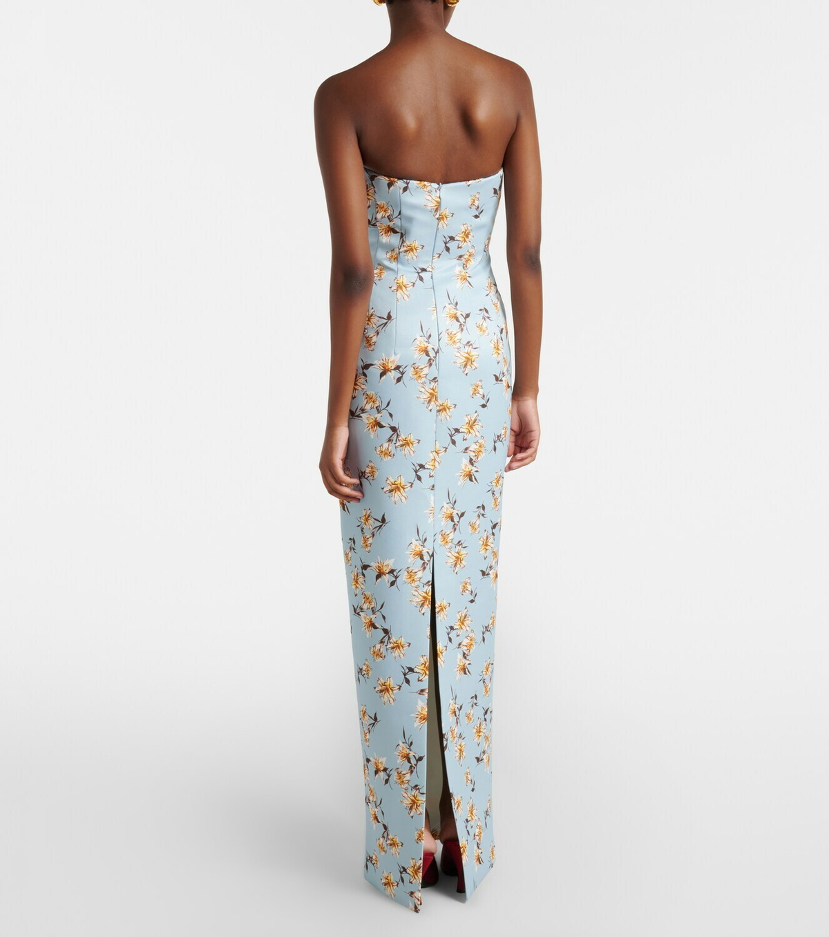 Emilia Wickstead Laelia floral gown