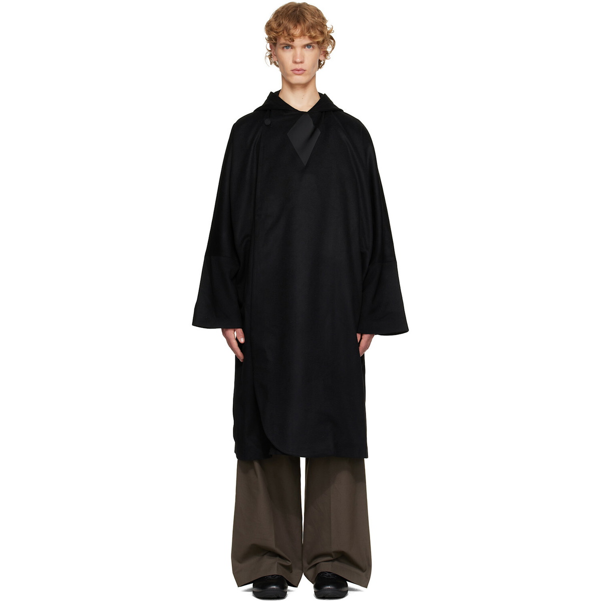 Kiko Kostadinov Purple Stripe Midnight Padded Coat Kiko Kostadinov
