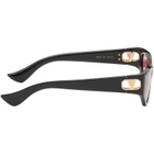 Valentino Black Cat-Eye Acetate Sunglasses