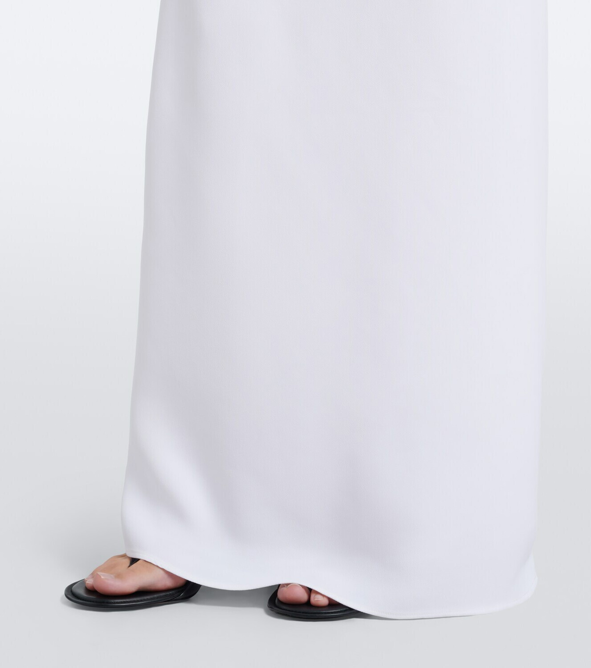 Jacquemus Drapée jersey maxi dress