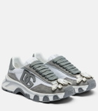 Dolce&Gabbana DG Country Road suede-trimmed sneakers