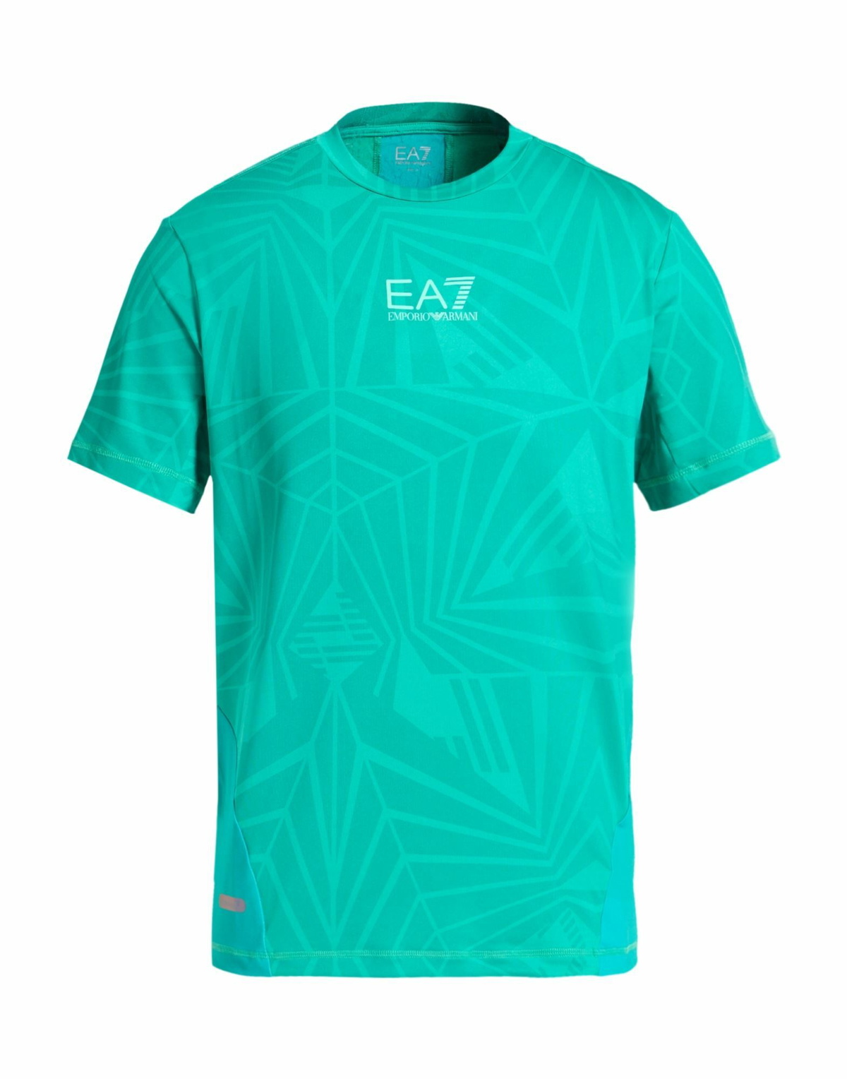 Ea7 Mens T-shirt Emerald in Green