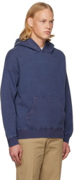 visvim Navy Jumbo SB Hoodie