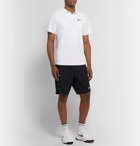 Nike Tennis - Slim-Fit NikeCourt Advantage Dri-FIT Jacquard Tennis Polo Shirt - White