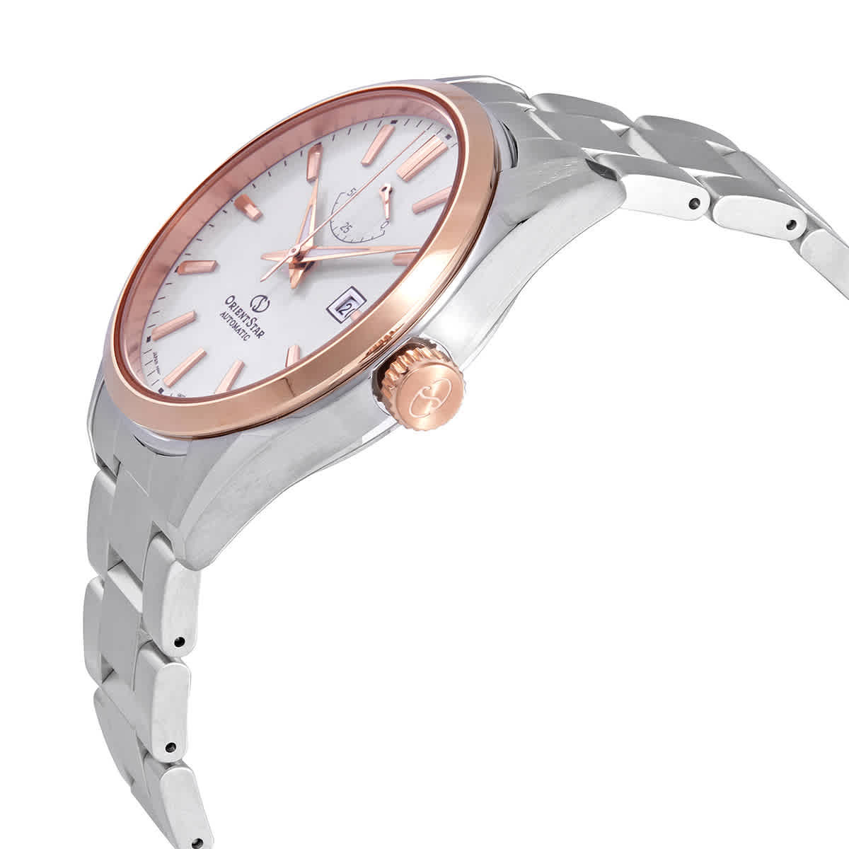 Orient Orologio Automatico RE-AU0401S00B – Cassa Argento 42 Mm, Quadrante Argento E Lancette Oro - 2