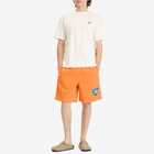 Human Made Men's Heart Swim Shorts in Orange