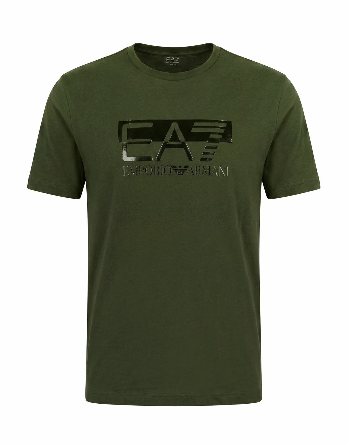 Ea7 Mens T-shirt Military in Green