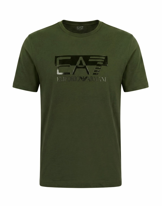 Photo: Ea7 Mens T-shirt Military in Green