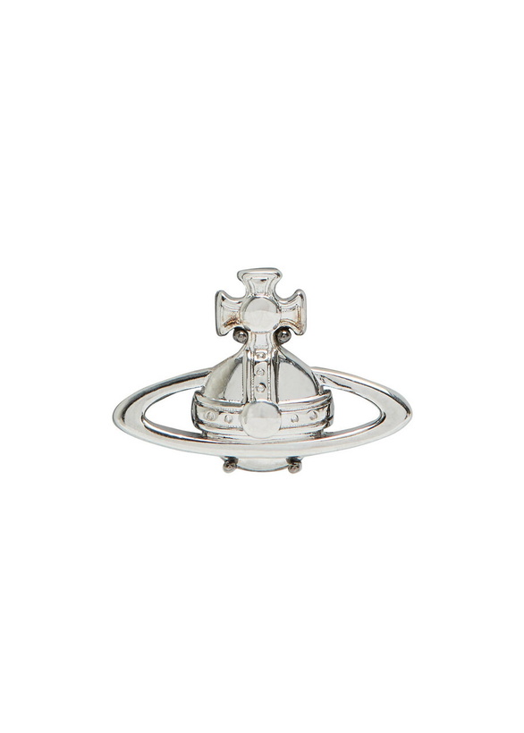 Photo: Vivienne Westwood Suzon Rhodium-plated Single Stud Earring - Silver - One Size