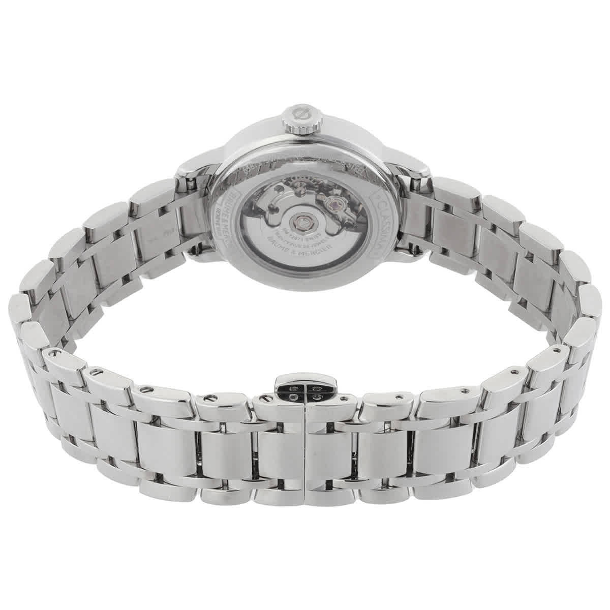 Baume et Mercier Classima Automatic Diamond Mother of Pearl Ladies Watch 10493