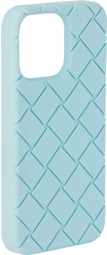 Bottega Veneta Blue Intreccio iPhone 13 Pro Case