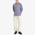 Dubbleware Men's Selvedge 5 Pocket Jeans in Ecru