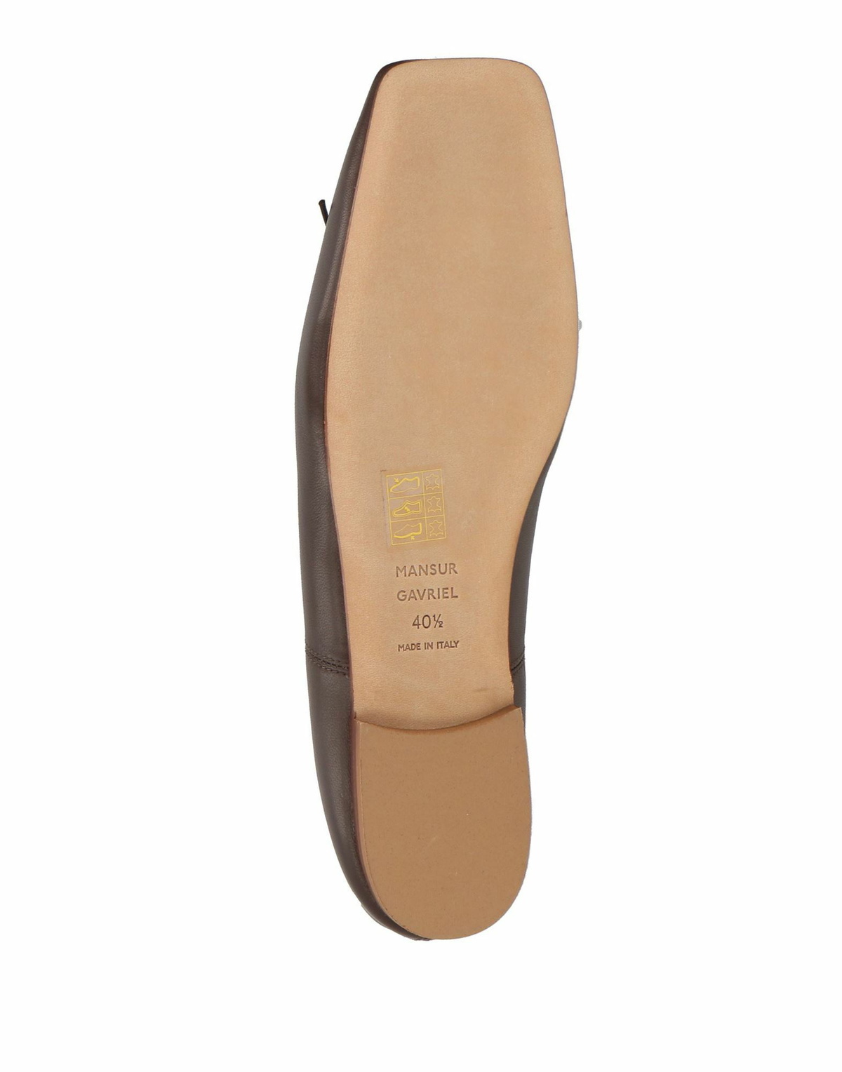 Mansur Gavriel Womens Ballet flats Dark in Brown