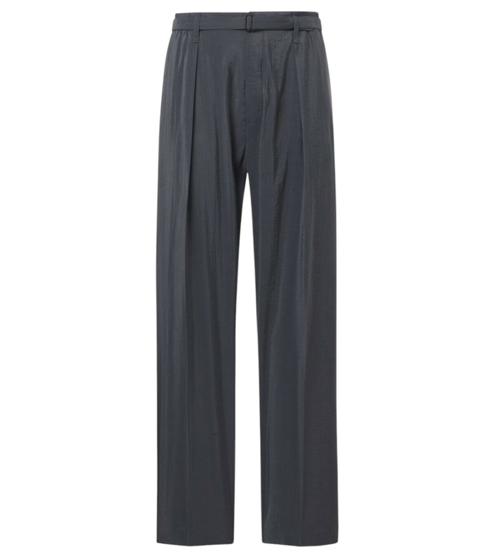 Photo: Lemaire Belted silk-blend wide-leg pants