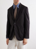 De Petrillo - Faro Wool and Cashmere-Blend Blazer - Blue