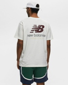 New Balance Athletics Remastered Graphic Cotton Jersey Short Sleeve Tee Beige - Mens - Shortsleeves